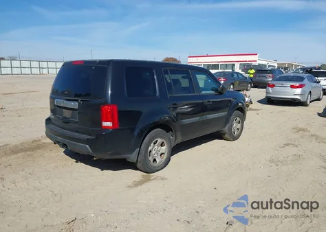 2011 Honda Pilot Lx z USA, uszkodzony, nr VIN 5FNYF3H21BB045140